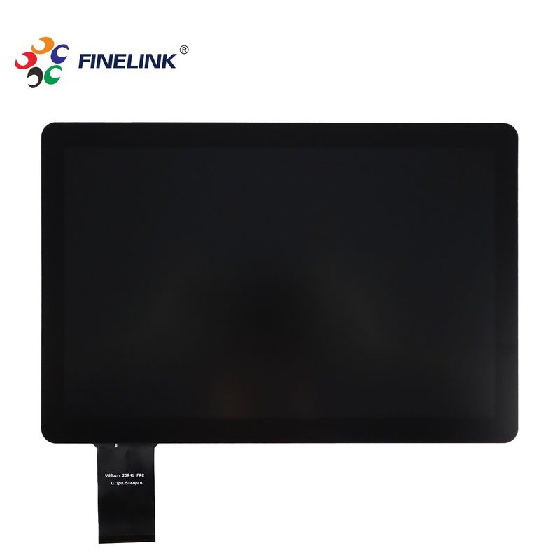 OEM オプティカルボンドディスプレイ 10.1 インチタッチパネルプラス FINELINKのLCM 黒