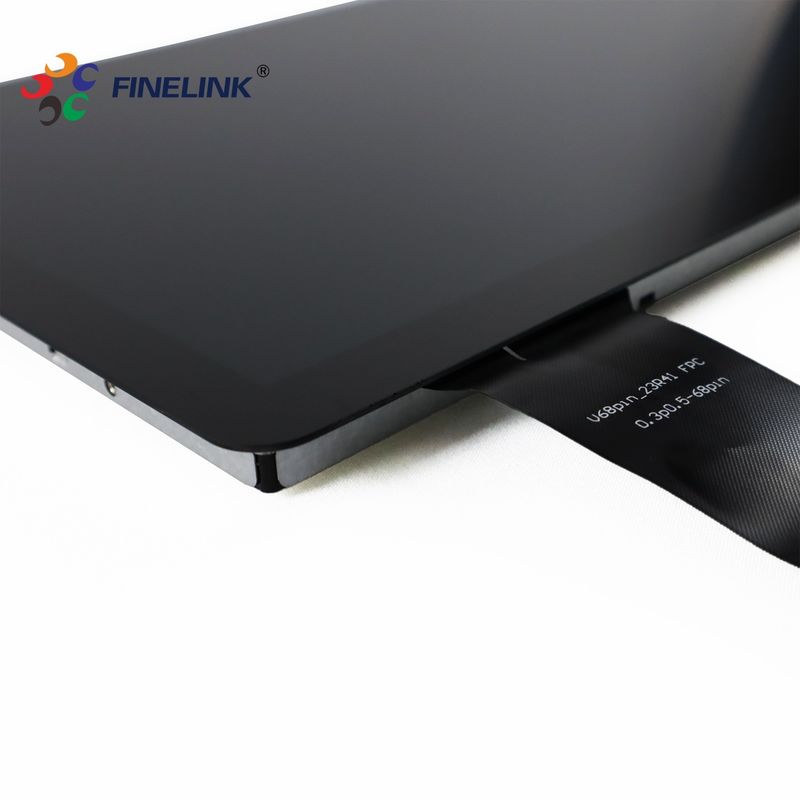 OEM オプティカルボンドディスプレイ 10.1 インチタッチパネルプラス FINELINKのLCM 黒