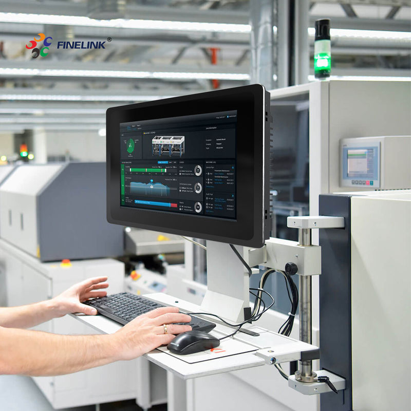 13.3インチ産業用パネルPC IP65 産業用金属フレーム付きオールインワンPC
