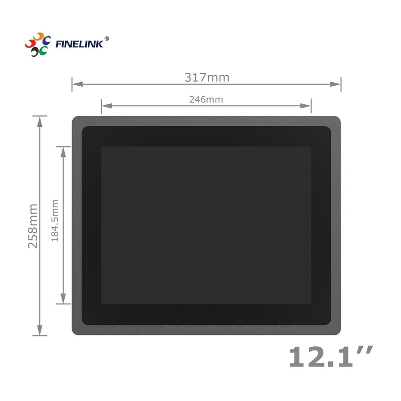 12.1インチ オールインワン 産業用PC OEM 産業用 オールインワン コンピュータ
