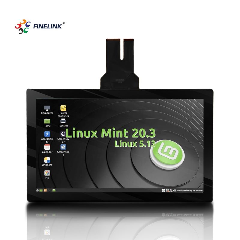マルチポイントタッチ 21.5 インチ G G POS モニター FINELINK パソコン パネル用の容量タッチ パネル