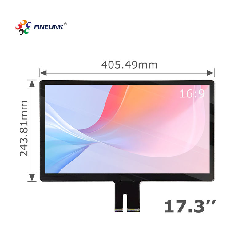 マルチポイントタッチ 17.3 インチ G G 容量タッチパネル