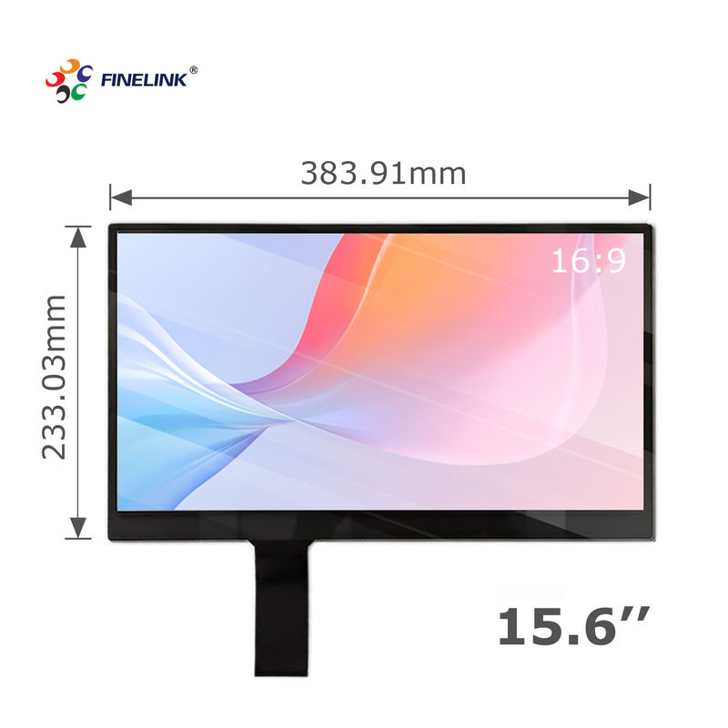 USB I2C インターフェイス マルチタッチ PCAP GG 15.6 インチ POS モニター用容量タッチパネル