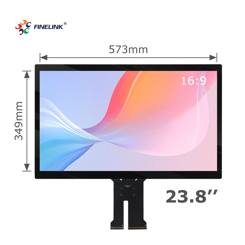 工場直販 23.8インチ防水タッチスクリーン I2C/USB/RS232インターフェイス