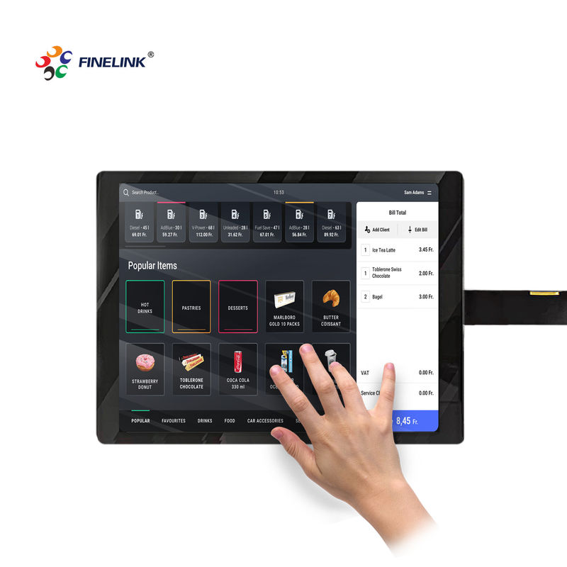 15インチUSBポート EETI 投影容量タッチパネル オーバーレイキット 多機能用