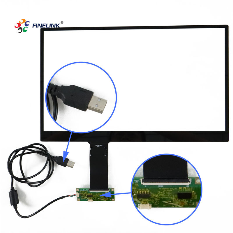FINELINK OEM/ODM 15.6インチ パーソナライズされたPCAPタッチスクリーン 350cd/m2 亮度