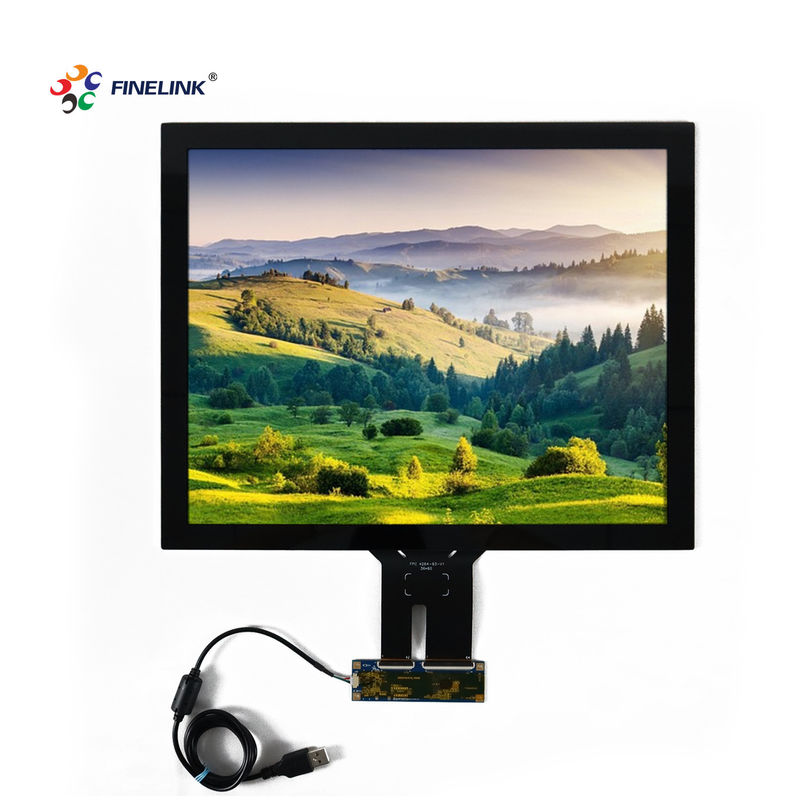 商用モニター用17インチ容量タッチスクリーン USB/I2C/シリアルポートインターフェース
