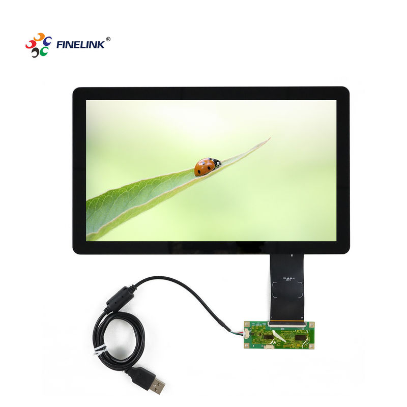 IP65 防水 11.6 インチ PCAP タッチパネル R10 R 角度 USB/IIC/RS 232 インターフェース